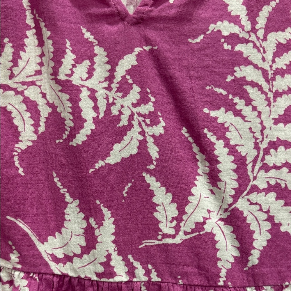 Wonderly Women's Dress in Violet and White - Picture 3 of 5